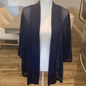 Navy Blue cardigan top